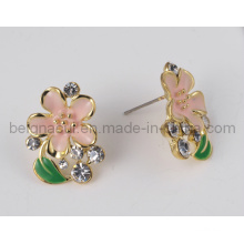 Pendientes Simple Flower Design